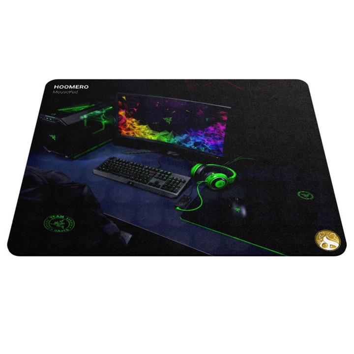 ماوس پد هومرو مدل A2642 طرح Razer gaming Consumer electronics company Hoomero Razer gaming Consumer electronics company A2642 Mousepad